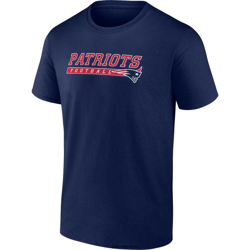 Patriots Jersey φανατικοί επώνυμα ναυτικό παίρνουν το προβάδισμα μπλουζάκι άνδρες είδη ένδυσης VPDHTZ1804