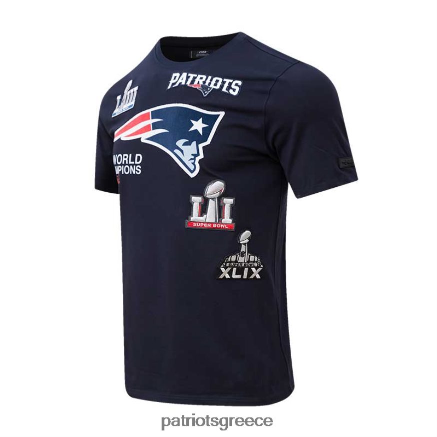 Patriots Jersey μπλουζάκι επαγγελματικού πρωταθλήματος ναυτικού άνδρες είδη ένδυσης VPDHTZ1824