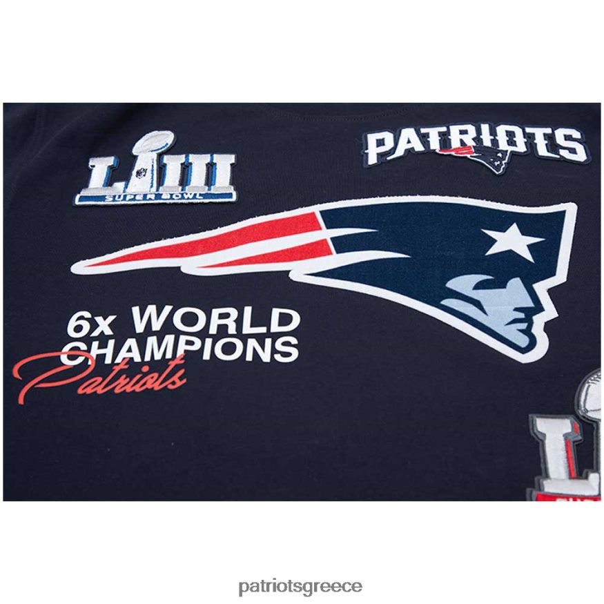 Patriots Jersey μπλουζάκι επαγγελματικού πρωταθλήματος ναυτικού άνδρες είδη ένδυσης VPDHTZ1824