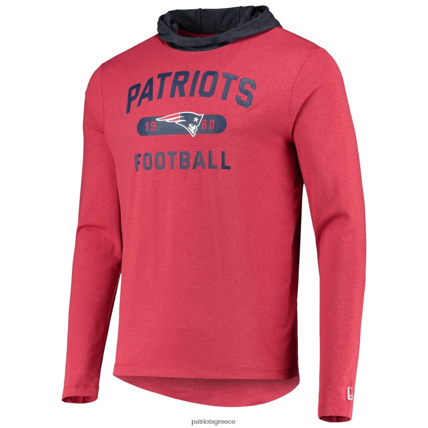 Patriots Jersey μακρυμάνικο μπλουζάκι με κουκούλα με κουκούλα νέας εποχής άνδρες είδη ένδυσης VPDHTZ2018