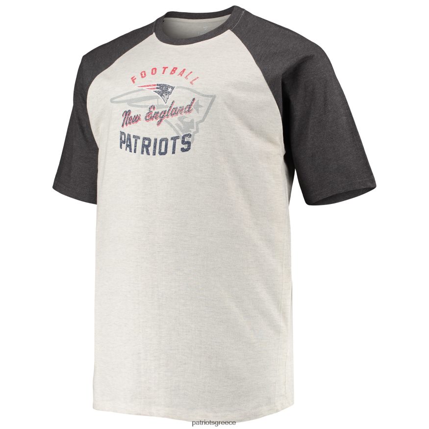 Patriots Jersey Πλιγούρι βρώμης/ρεκέρι κάρβουνο μεγάλο & ψηλό μπλουζάκι ρεγκλάν άνδρες είδη ένδυσης VPDHTZ2059