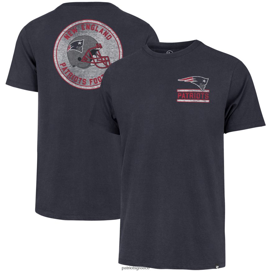 Patriots Jersey Μπλουζάκι franklin ανοιχτού πεδίου navy 47 άνδρες είδη ένδυσης VPDHTZ1843