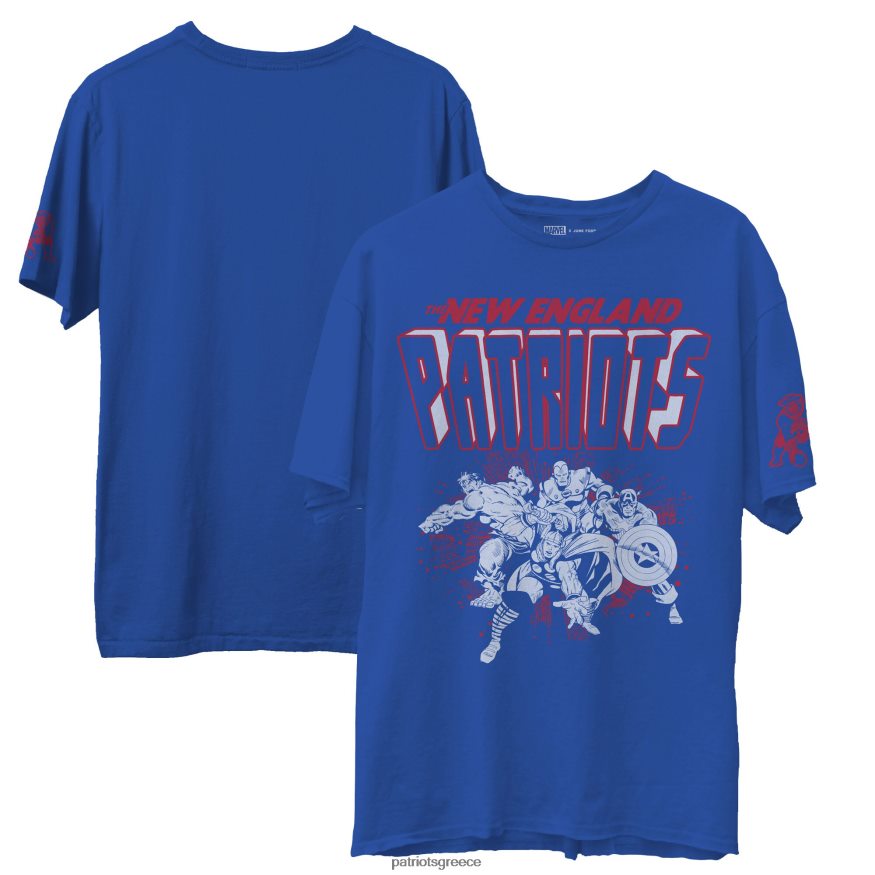 Patriots Jersey μπλουζάκι junk food royal marvel άνδρες είδη ένδυσης VPDHTZ1953