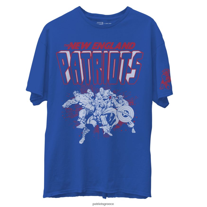 Patriots Jersey μπλουζάκι junk food royal marvel άνδρες είδη ένδυσης VPDHTZ1953