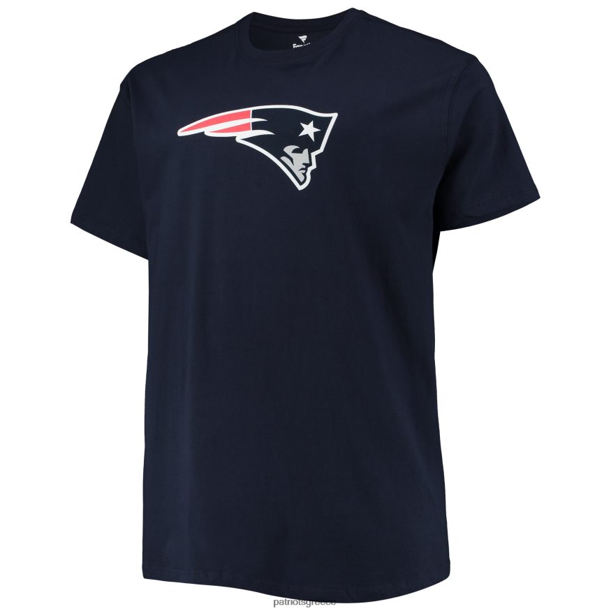 Patriots Jersey φανατικοί επώνυμα mac jones navy μπλουζάκι με όνομα & νούμερο παίχτη μεγάλου και ψηλού άνδρες είδη ένδυσης VPDHTZ1910