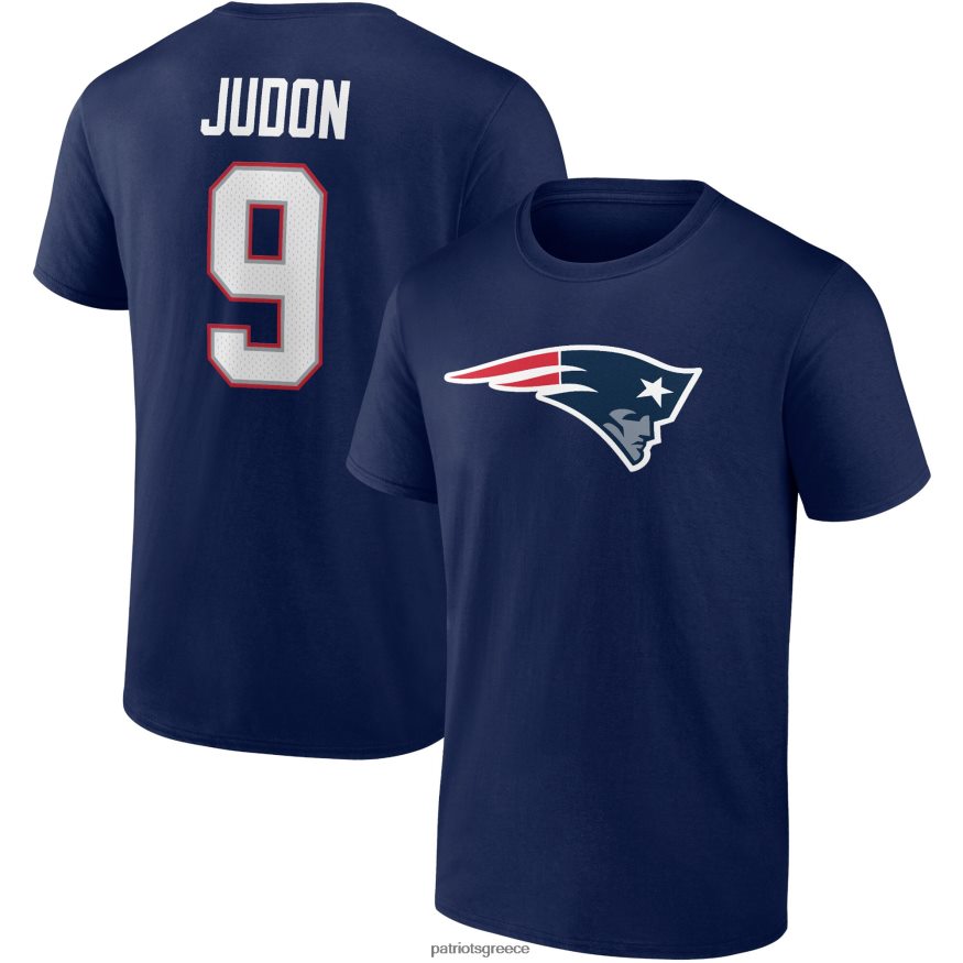 Patriots Jersey φανατικοί επώνυμα matthew judon navy παίκτης μπλουζάκι με εικονίδιο όνομα και αριθμό άνδρες είδη ένδυσης VPDHTZ1844