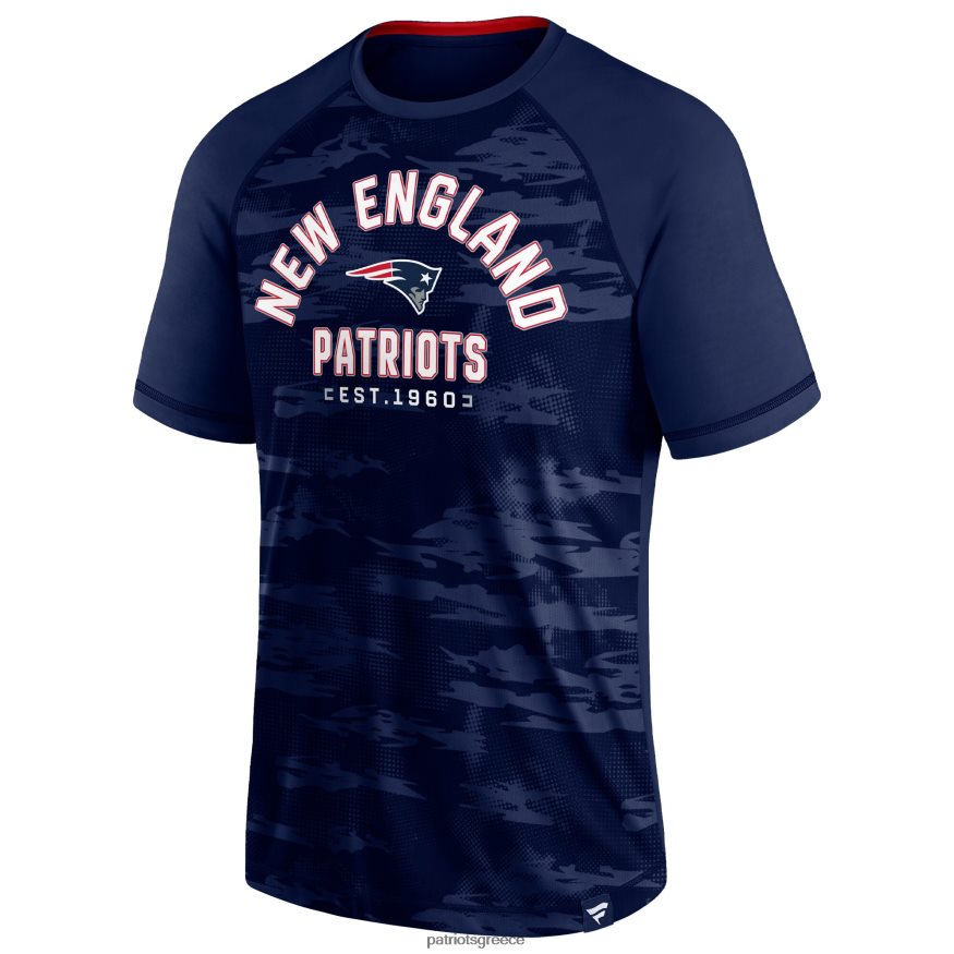 Patriots Jersey μπλουζάκι φανατικών επώνυμων navy hail mary raglan άνδρες είδη ένδυσης VPDHTZ1822