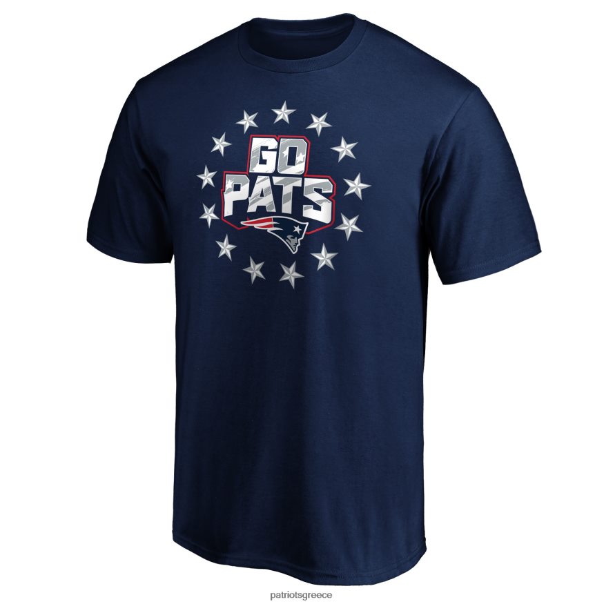 Patriots Jersey μπλουζάκι φανατικών επώνυμων navy hometown go pats άνδρες είδη ένδυσης VPDHTZ1989