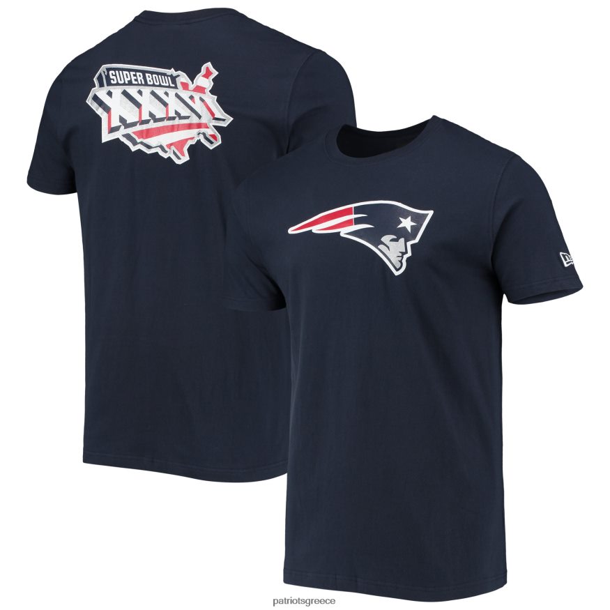 Patriots Jersey νέας εποχής navy patch up συλλογή super bowl xxxvi t-shirt άνδρες είδη ένδυσης VPDHTZ1927