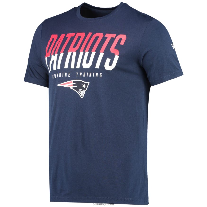 Patriots Jersey το new era navy συνδυάζει αυθεντικό μπλουζάκι μεγάλης σκηνής άνδρες είδη ένδυσης VPDHTZ1985