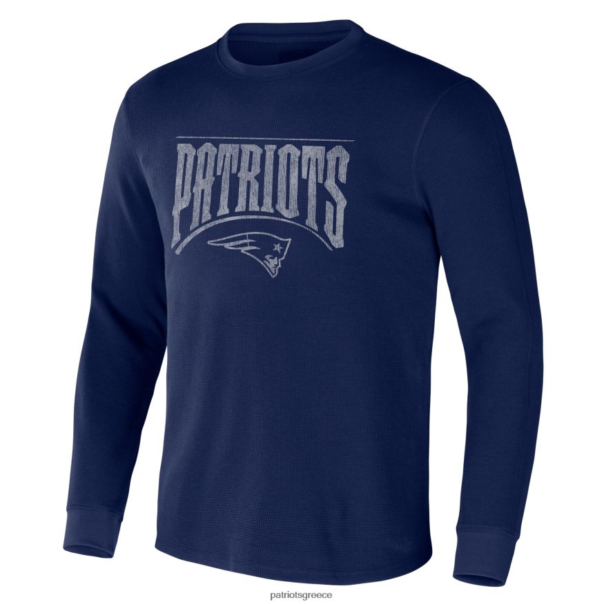 Patriots Jersey nfl x darius rucker συλλογή από φανατικά ναυτικό μακρυμάνικο θερμικό μπλουζάκι άνδρες είδη ένδυσης VPDHTZ2049