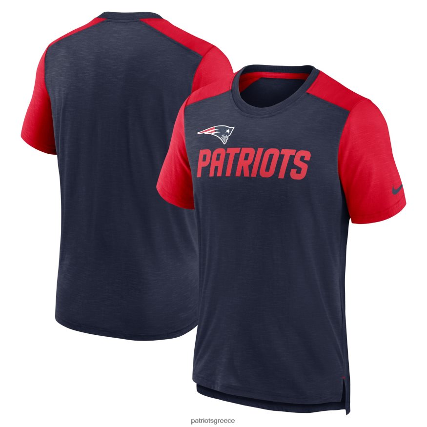 Patriots Jersey Μπλουζάκι με όνομα ομάδας nike ναυτικό/κόκκινο κόκκινο χρώμα άνδρες είδη ένδυσης VPDHTZ1983