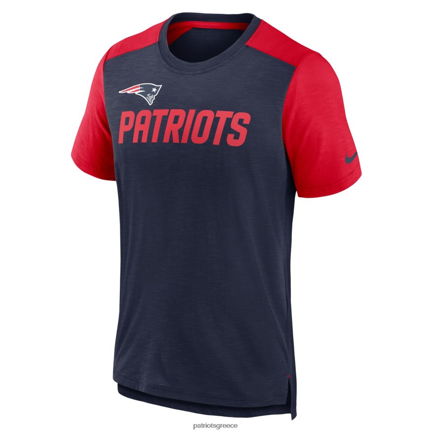 Patriots Jersey Μπλουζάκι με όνομα ομάδας nike ναυτικό/κόκκινο κόκκινο χρώμα άνδρες είδη ένδυσης VPDHTZ1983