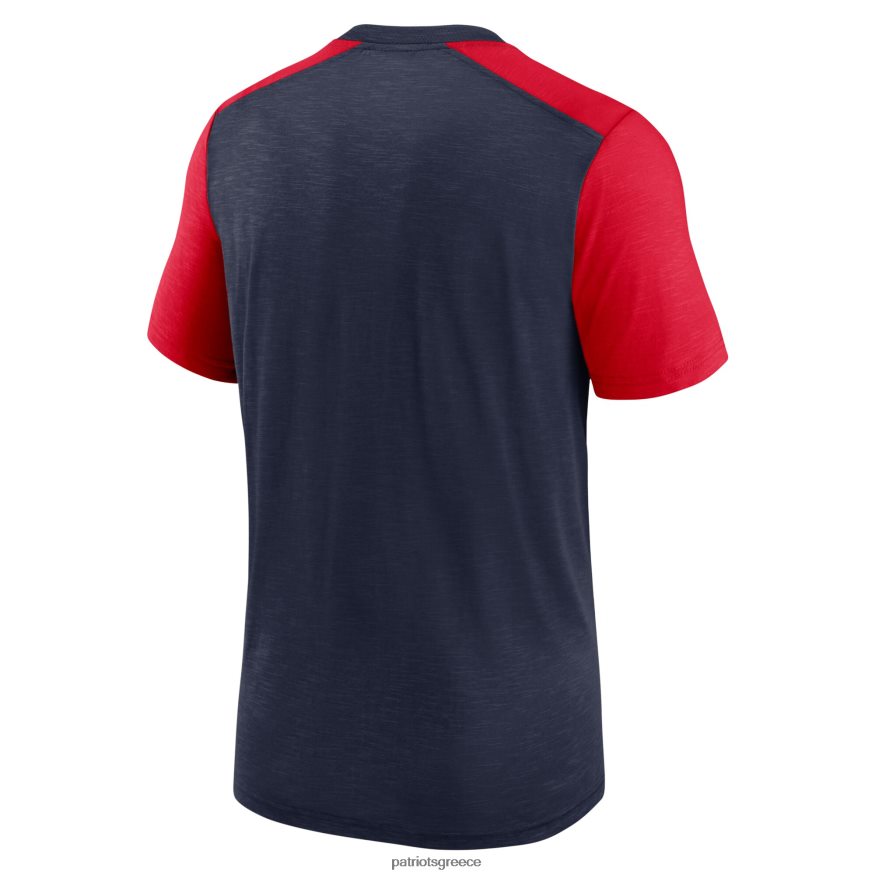 Patriots Jersey Μπλουζάκι με όνομα ομάδας nike ναυτικό/κόκκινο κόκκινο χρώμα άνδρες είδη ένδυσης VPDHTZ1983