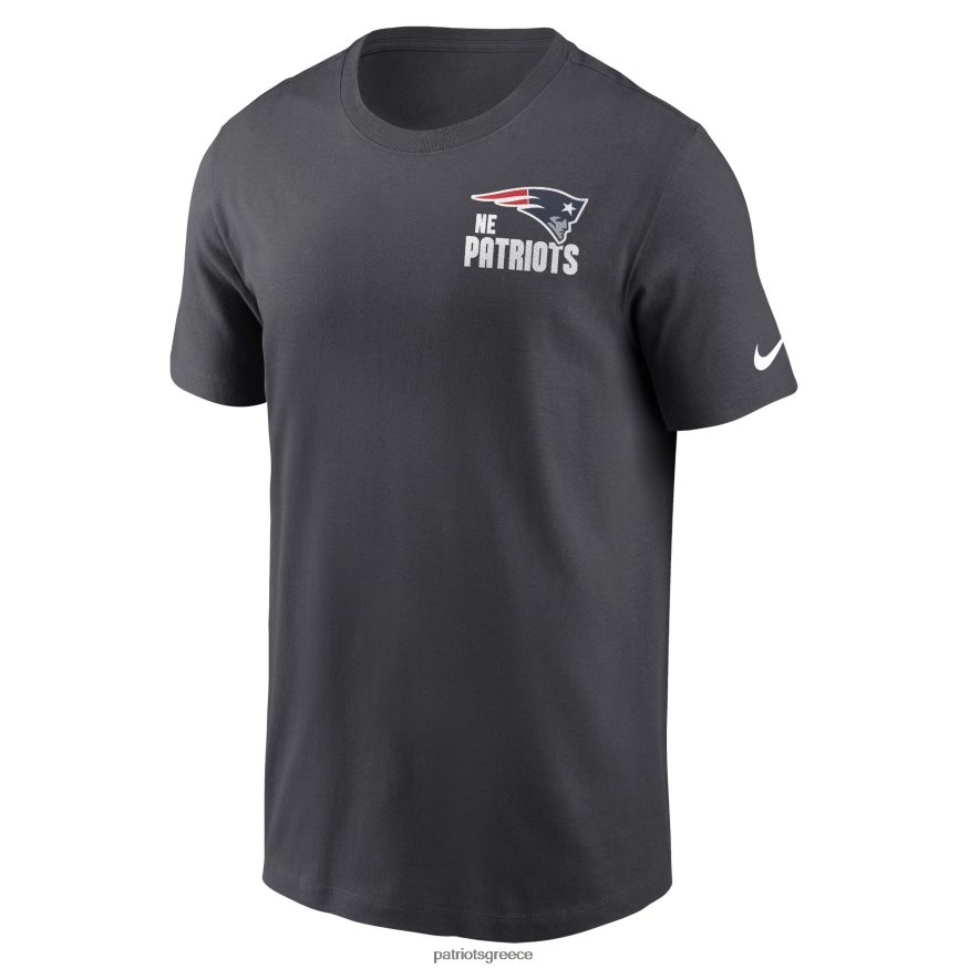 Patriots Jersey Απαραίτητο μπλουζάκι nike anthracite blitz άνδρες είδη ένδυσης VPDHTZ1820