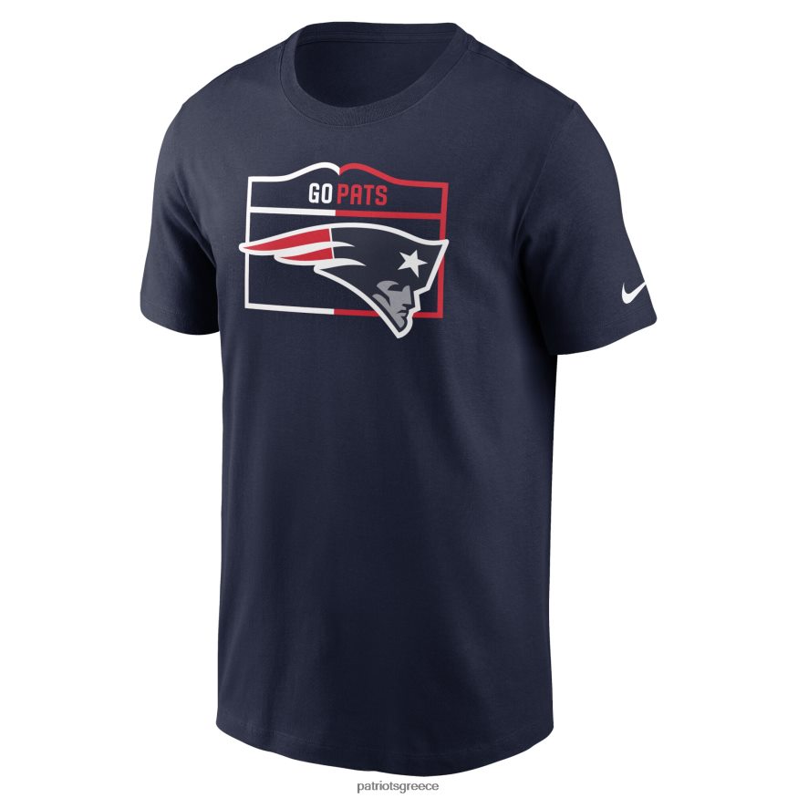 Patriots Jersey μπλουζάκι nike navy απαραίτητες τοπικές φράσεις άνδρες είδη ένδυσης VPDHTZ1875