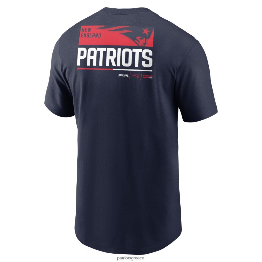 Patriots Jersey κλίση μπλουζάκι nike navy team άνδρες είδη ένδυσης VPDHTZ1805