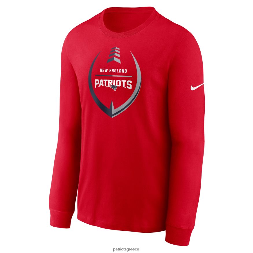 Patriots Jersey μακρυμάνικο μπλουζάκι nike red icon legend άνδρες είδη ένδυσης VPDHTZ1888