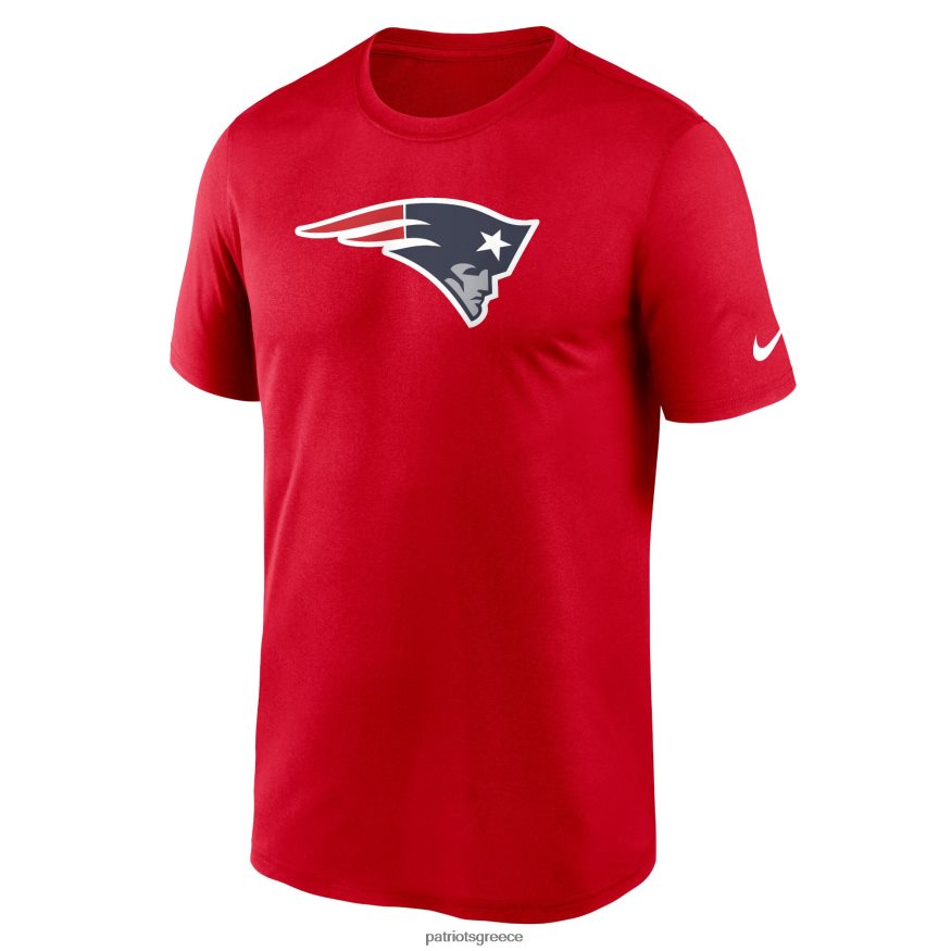 Patriots Jersey Μπλουζάκι απόδοσης με λογότυπο nike red legend άνδρες είδη ένδυσης VPDHTZ1835