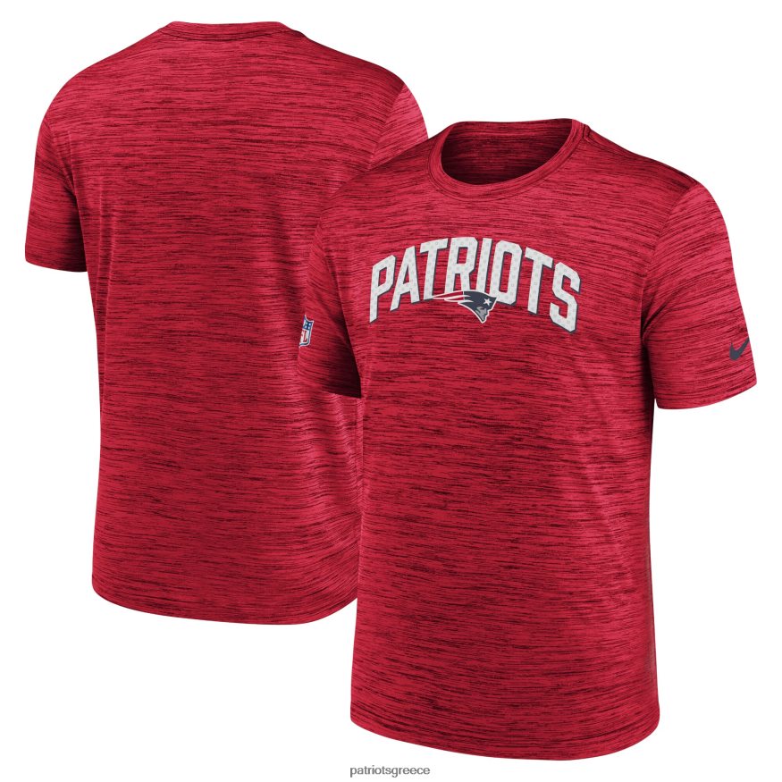 Patriots Jersey Μπλουζάκι απόδοσης αθλητικής στοίβας nike red sideline speedline άνδρες είδη ένδυσης VPDHTZ1839