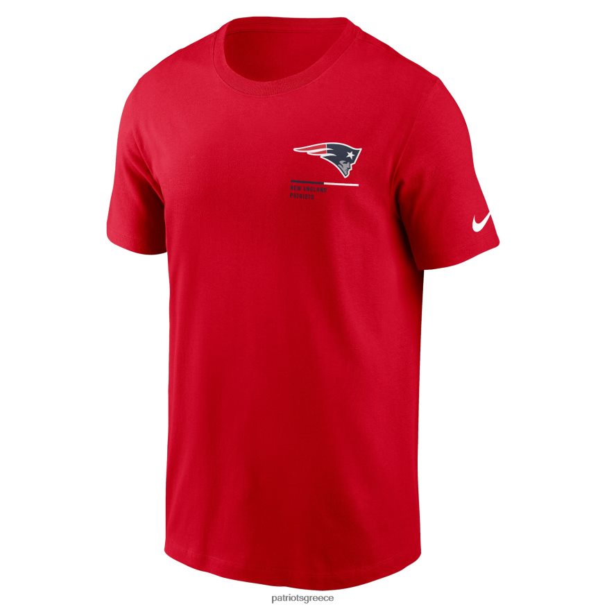 Patriots Jersey κλίση μπλουζάκι της nike red team άνδρες είδη ένδυσης VPDHTZ1915