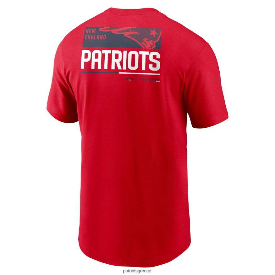 Patriots Jersey κλίση μπλουζάκι της nike red team άνδρες είδη ένδυσης VPDHTZ1915