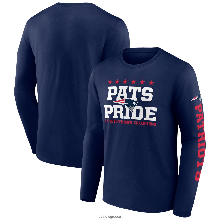 Patriots Jersey μακρυμάνικο μπλουζάκι sweep sweep hometown συλλογής fanatics άνδρες είδη ένδυσης VPDHTZ1944