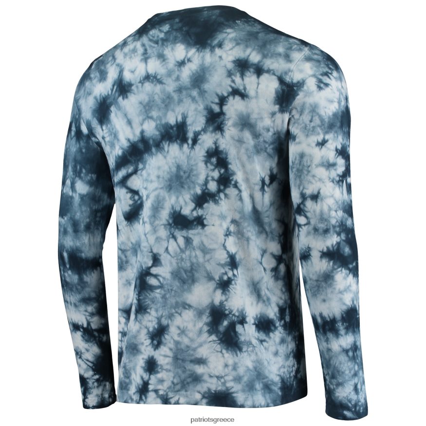 Patriots Jersey μακρυμάνικο t-shirt new era navy tie-dye άνδρες είδη ένδυσης VPDHTZ2020