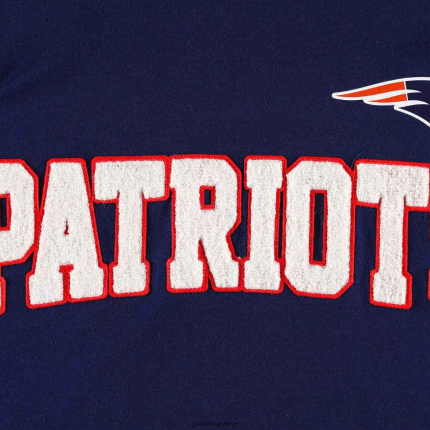 Patriots Jersey μακρυμάνικο μπλουζάκι με κουκούλα tommy hilfiger navy/λευκό alex άνδρες είδη ένδυσης VPDHTZ1920