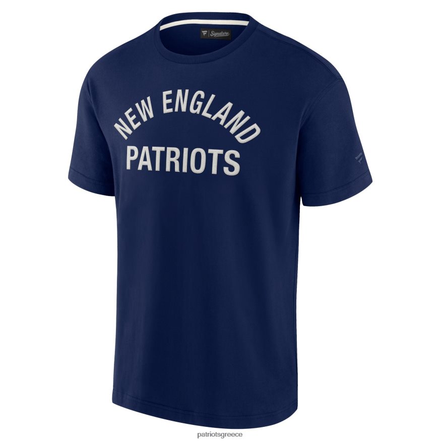 Patriots Jersey unisex fanatics signature navy σούπερ μαλακό κοντομάνικο μπλουζάκι άνδρες είδη ένδυσης VPDHTZ1787