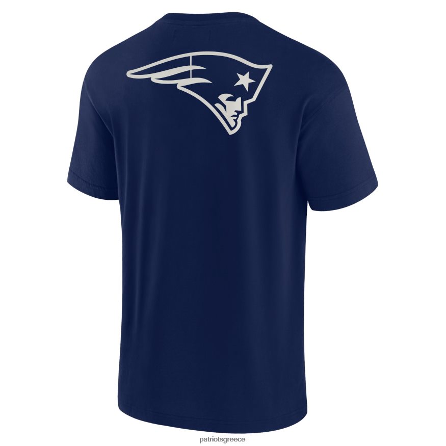 Patriots Jersey unisex fanatics signature navy σούπερ μαλακό κοντομάνικο μπλουζάκι άνδρες είδη ένδυσης VPDHTZ1787