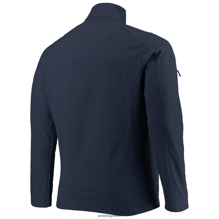 Patriots Jersey Dunbrooke navy μεγάλο και ψηλό μπουφάν sonoma softshell με φερμουάρ άνδρες είδη ένδυσης VPDHTZ2094
