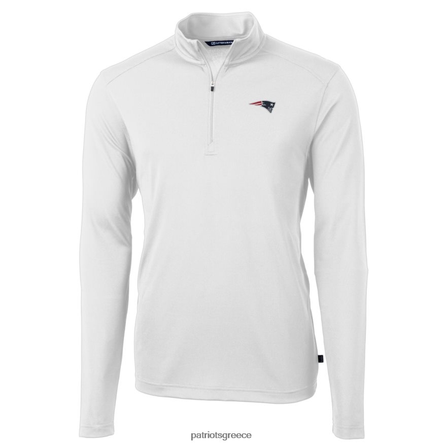 Patriots Jersey Μπουφάν πουλόβερ με τζάκετ με φερμουάρ μεγάλο και ψηλό οικολογικό πικέ άνδρες είδη ένδυσης VPDHTZ2140