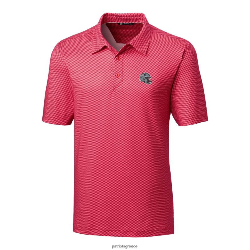 Patriots Jersey Κόφτης & Μπουκ κόκκινο κράνος λούτσος μίνι σημαιοφόρος στάμπα πόλο άνδρες είδη ένδυσης VPDHTZ1357