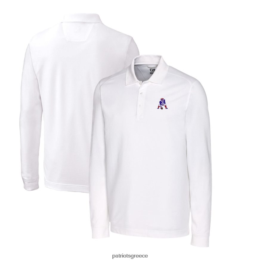 Patriots Jersey πλεονέκτημα κόφτη & μπουκ λευκό πόλο τριπλής ανάμειξης με μακρυμάνικο πόλο άνδρες είδη ένδυσης VPDHTZ1531