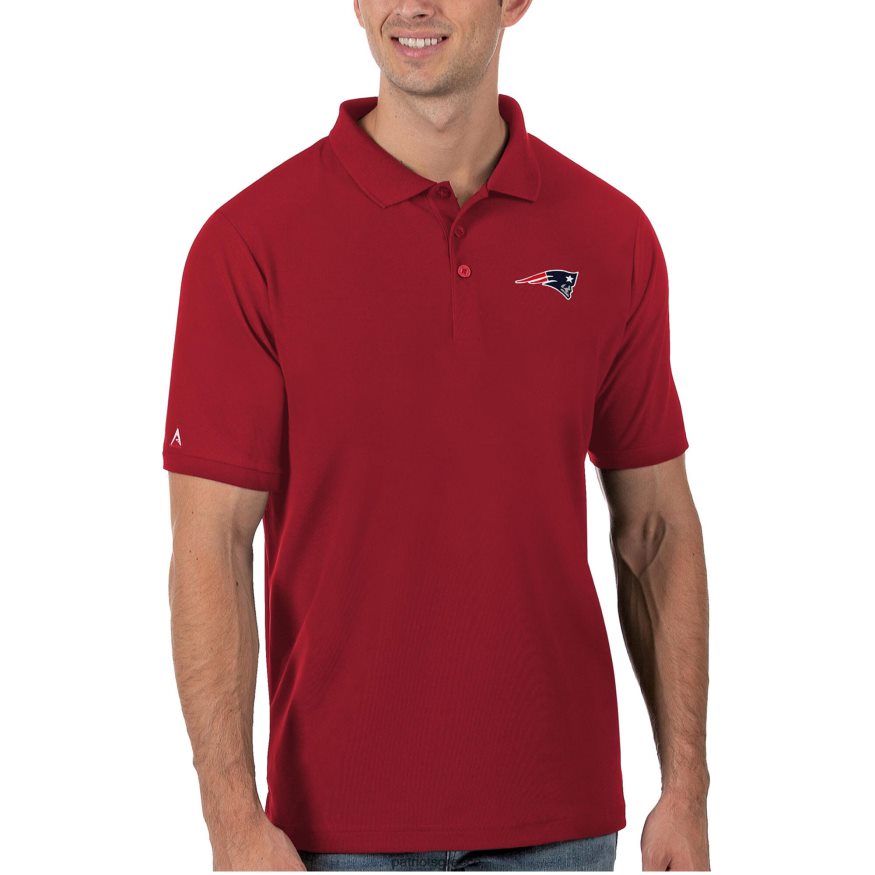 Patriots Jersey antigua red legacy πικέ πόλο άνδρες είδη ένδυσης VPDHTZ1608