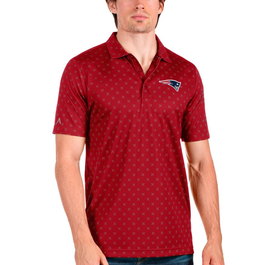 Patriots Jersey antigua red spark polo άνδρες είδη ένδυσης VPDHTZ1420