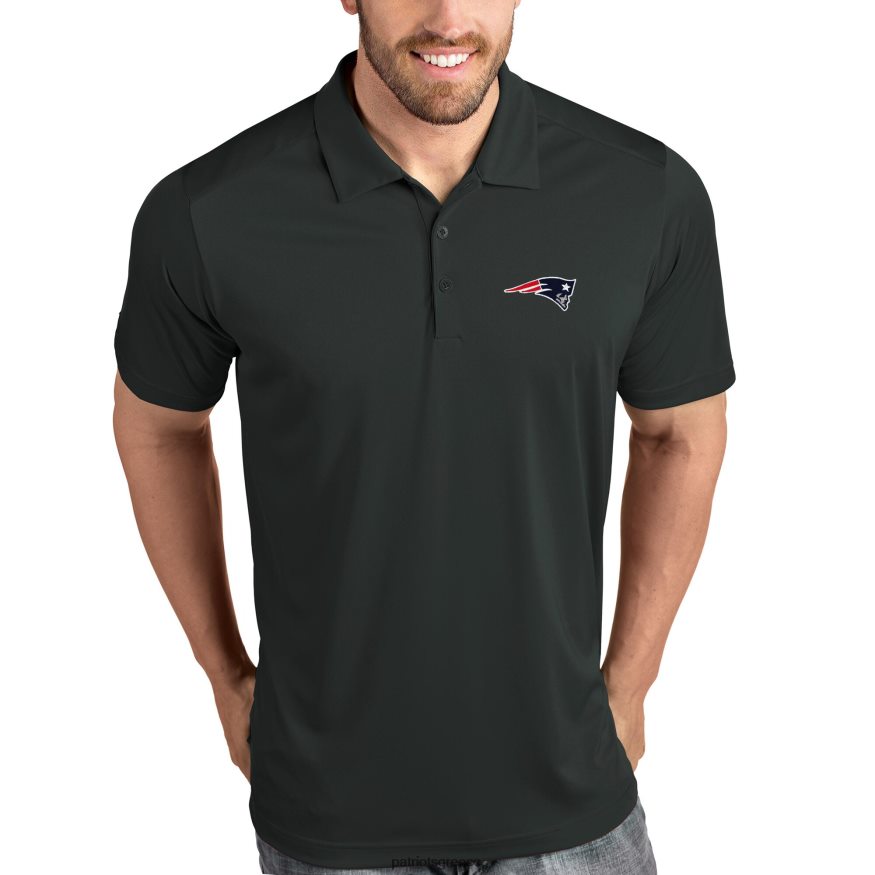 Patriots Jersey antigua tribute polo - κάρβουνο άνδρες είδη ένδυσης VPDHTZ1402