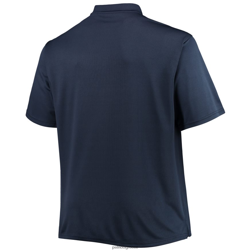 Patriots Jersey ναυτικό μεγάλο και ψηλό birdseye polo άνδρες είδη ένδυσης VPDHTZ1271