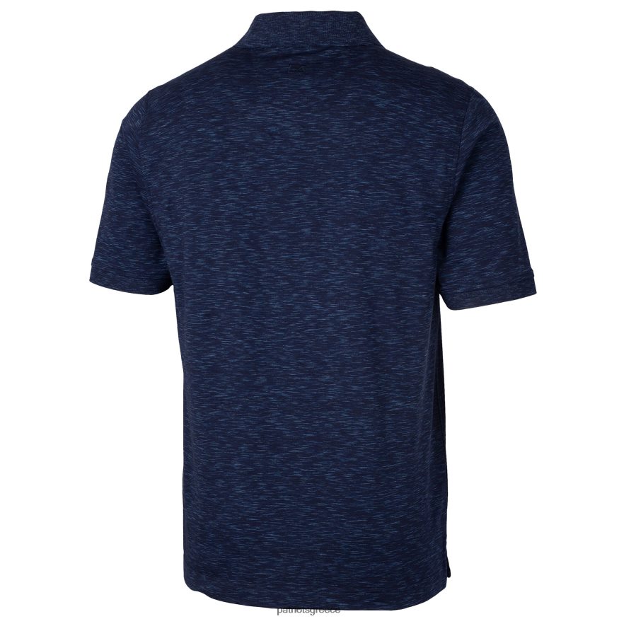 Patriots Jersey cutter & buck heathered navy americana πλεονέκτημα space dye tri-blend polo άνδρες είδη ένδυσης VPDHTZ1418
