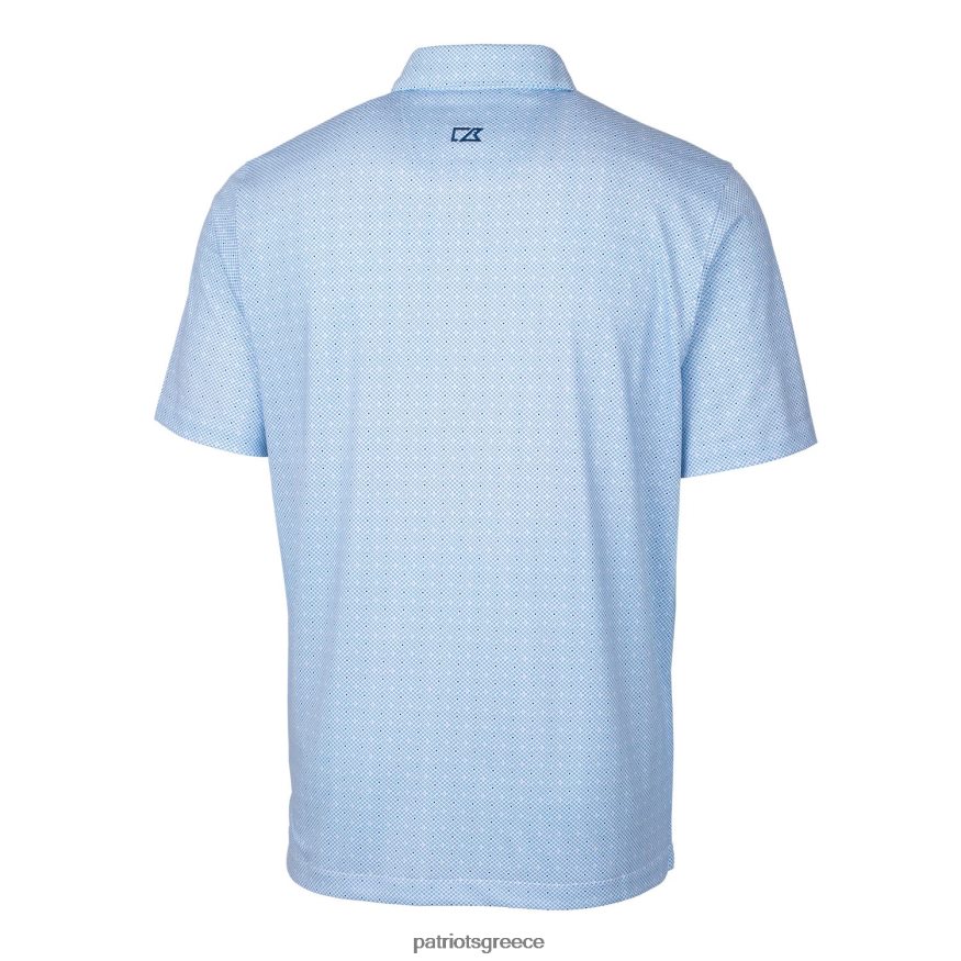 Patriots Jersey cutter & buck royal throwback λογότυπο λούτσων με διπλή κουκκίδα stretch polo άνδρες είδη ένδυσης VPDHTZ1373