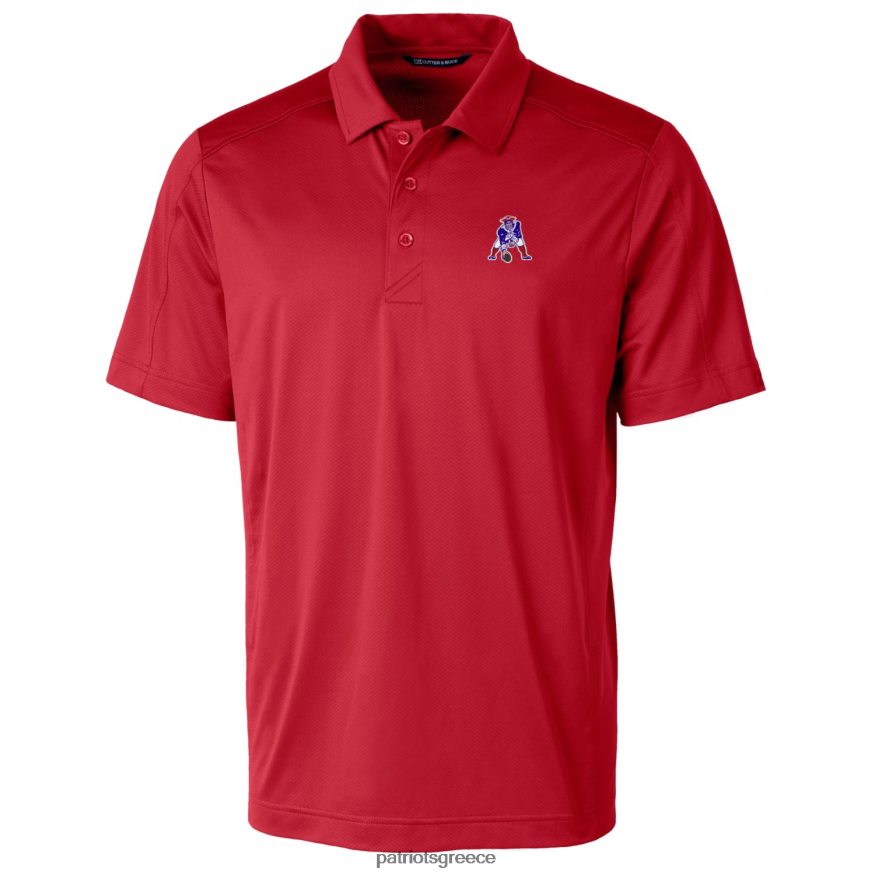 Patriots Jersey cutter & buck κόκκινο λογότυπο προοπτική ανάγλυφης stretch polo άνδρες είδη ένδυσης VPDHTZ1415