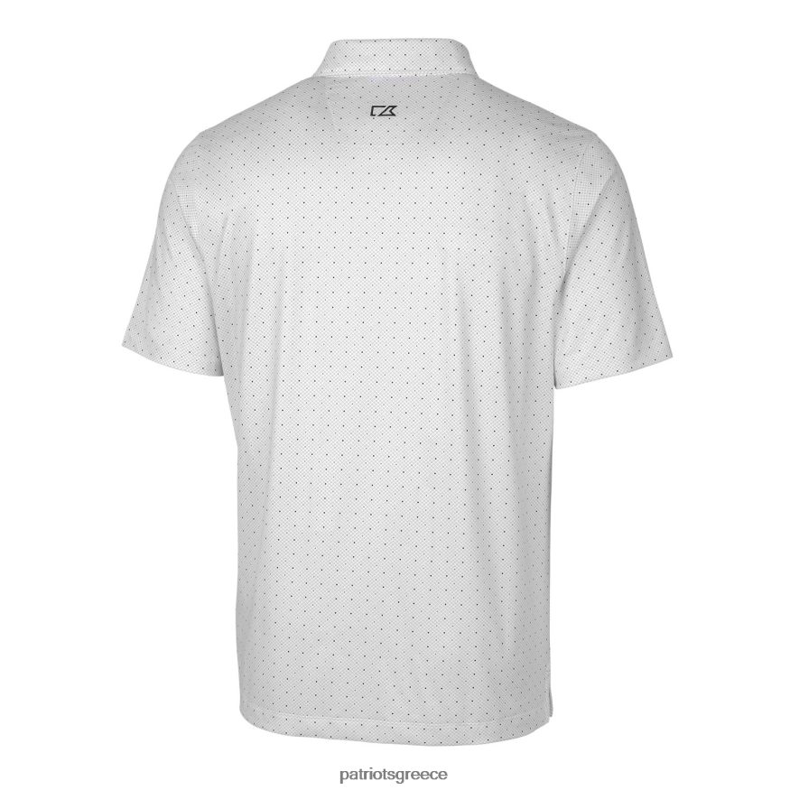 Patriots Jersey cutter & buck κάρβουνο λογότυπο μεγάλης & ψηλής λούτσας με διπλή κουκκίδα stretch polo άνδρες είδη ένδυσης VPDHTZ1469