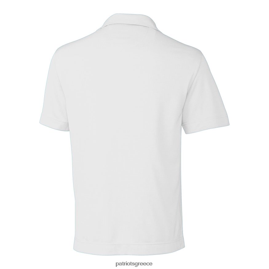 Patriots Jersey cutter & buck white throwback λογότυπο μεγάλο και ψηλό ανάγλυφο συμπαγές πόλο τύπου drytec άνδρες είδη ένδυσης VPDHTZ1538