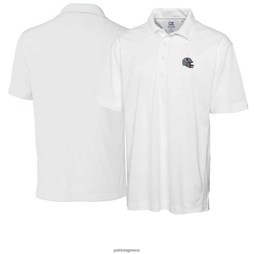 Patriots Jersey Κόφτης και άσπρο κράνος τύπου drytec με ανάγλυφη μασίφ πόλο άνδρες είδη ένδυσης VPDHTZ1315
