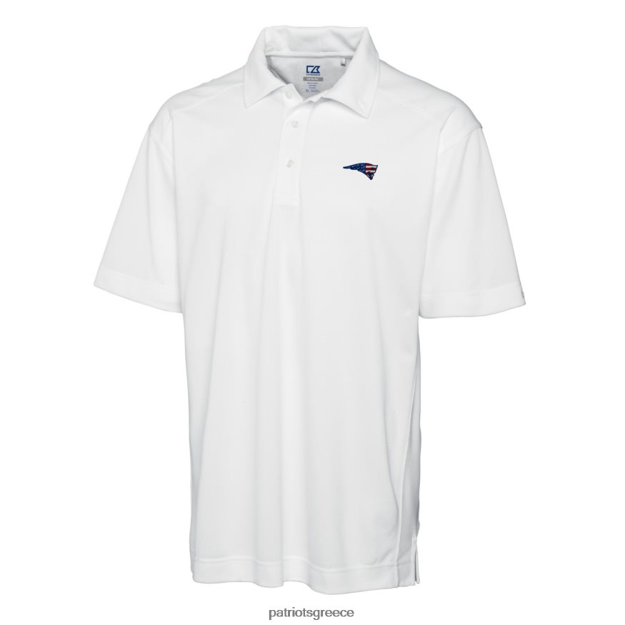 Patriots Jersey κόφτη & άσπρη μεγάλη και ψηλή σκληρή πόλο τύπου drytec άνδρες είδη ένδυσης VPDHTZ1584