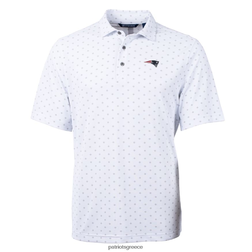 Patriots Jersey κόφτη & άσπρη μεγάλη & ψηλή αρετή eco pique tile polo άνδρες είδη ένδυσης VPDHTZ1450