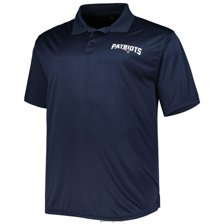 Patriots Jersey φανατικοί επώνυμα navy/λευκό συμπαγές σετ πόλο δύο συσκευασιών άνδρες είδη ένδυσης VPDHTZ1895
