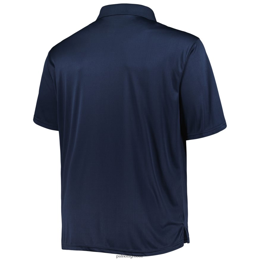 Patriots Jersey φανατικοί επώνυμα navy/λευκό συμπαγές σετ πόλο δύο συσκευασιών άνδρες είδη ένδυσης VPDHTZ1895