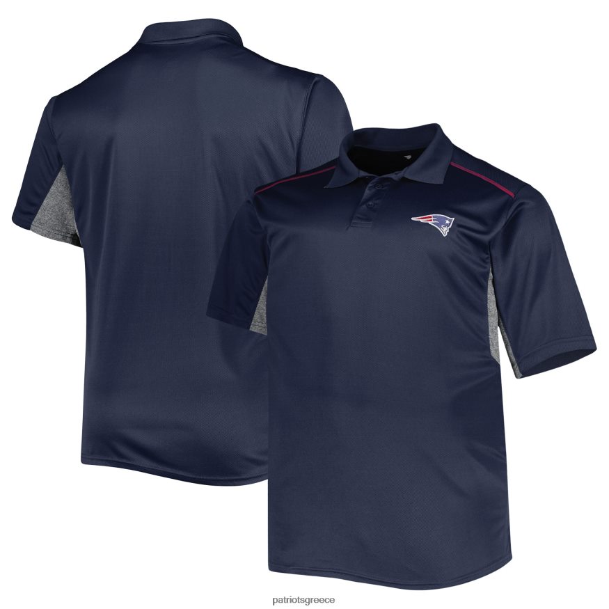 Patriots Jersey navy big & tall team color polo άνδρες είδη ένδυσης VPDHTZ1339
